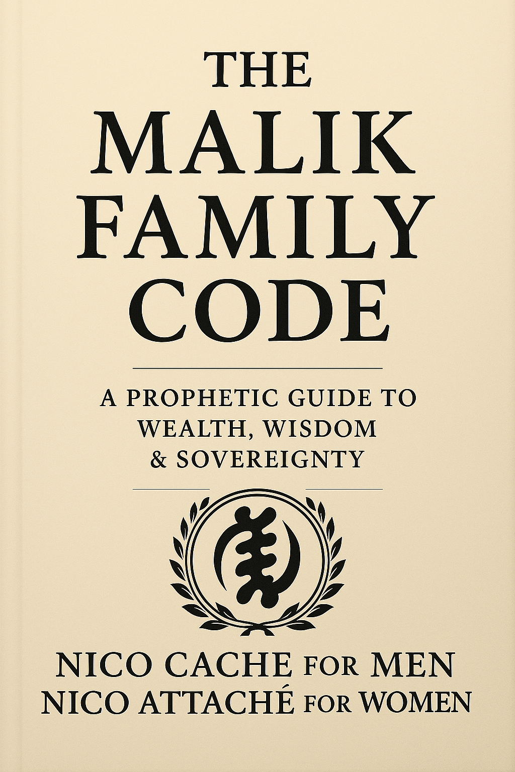 The Malik Family Code: A Prophetic Guide to Wealth, Wisdom & Sovereignty