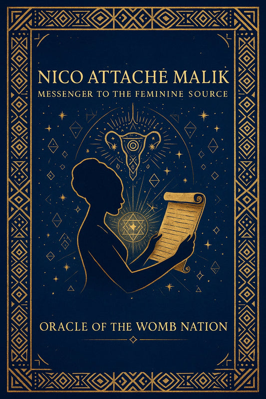 The Prophetic Autobiography of Nico Attaché Malik: Messenger to the Feminine Source • Oracle of the Womb Nation